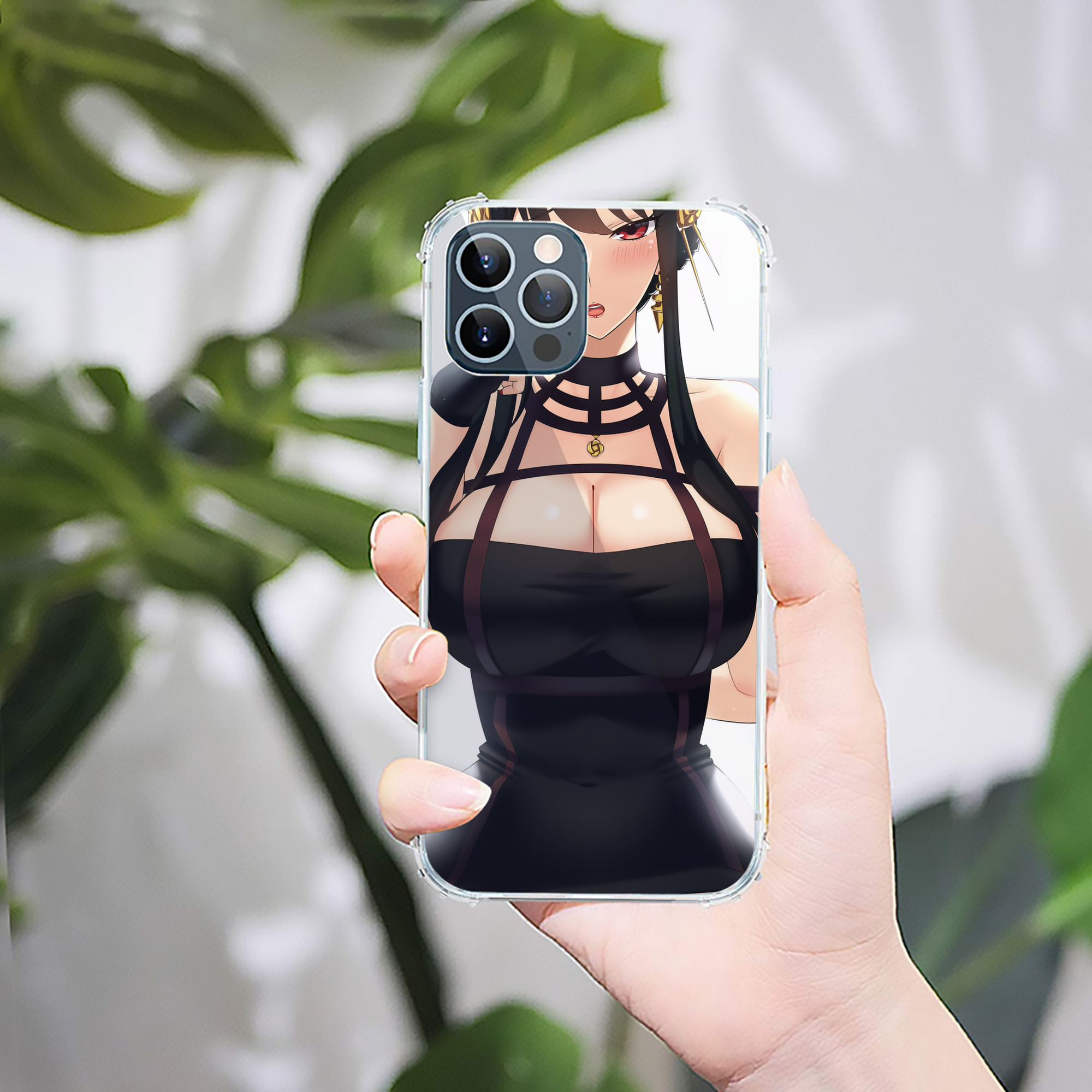 （画像用） SPY×FAMILY间谍家家酒 【iPhone 12シリーズ対応】透明スマホケース（クリアソフトケース）